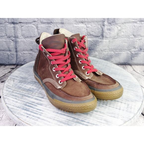 Converse Chuck Taylor All Star Utility Terrain Brown Leather Shoes Men 9 Used - Picture 1 of 10
